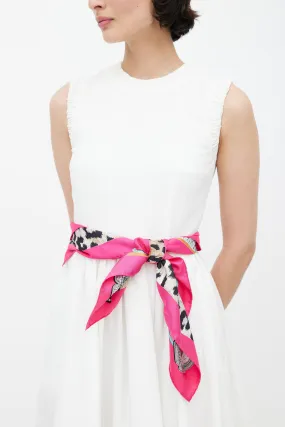 2009 Multicolour La Femme Aux Semelles De Vent 90 Scarf