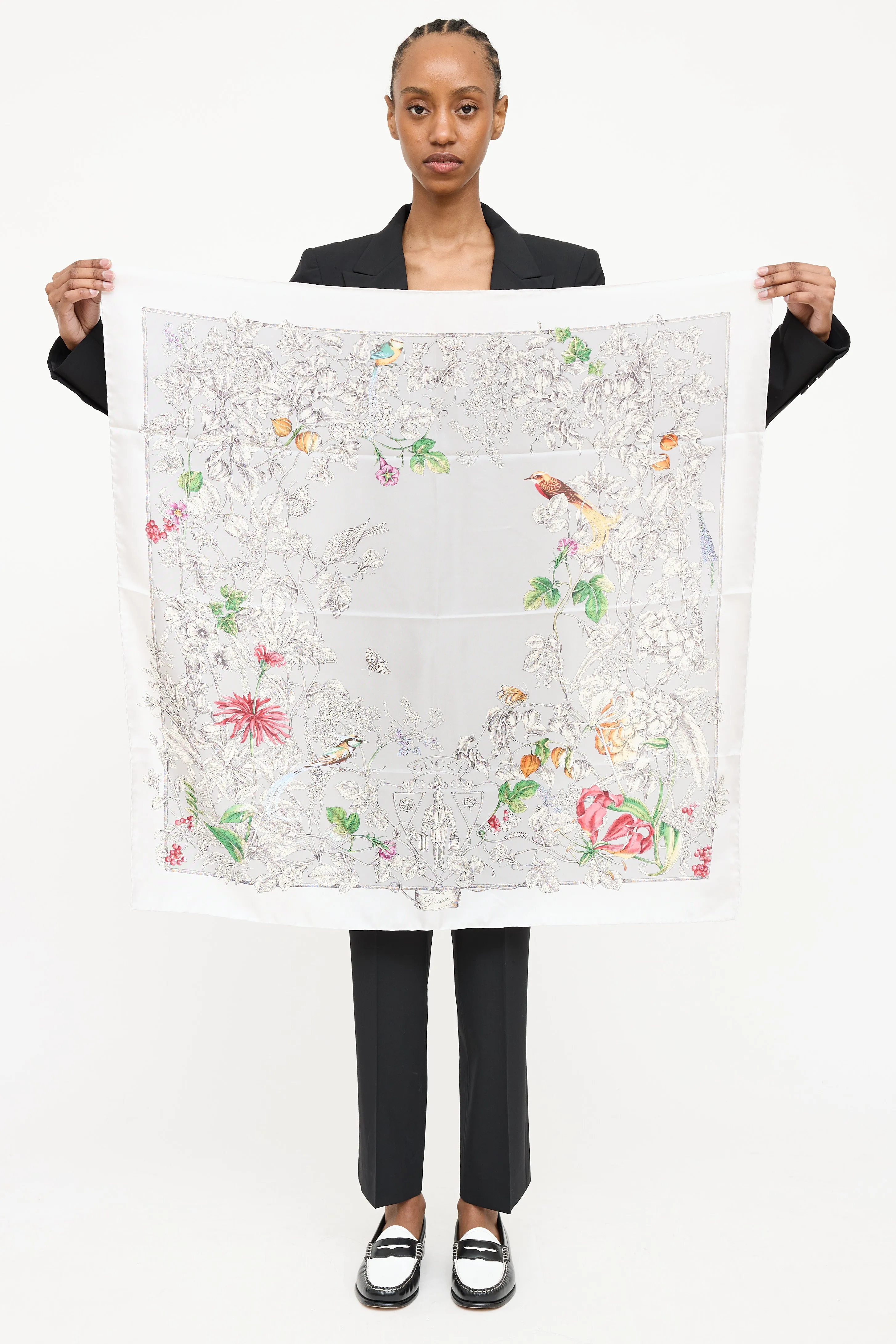 2019 Silk Wondergarden Scarf