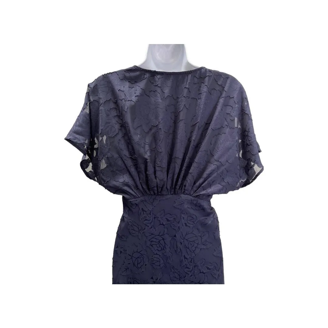 Anthropologie Hutch Lindy Bohemian Dress Size 0 Dark Navy