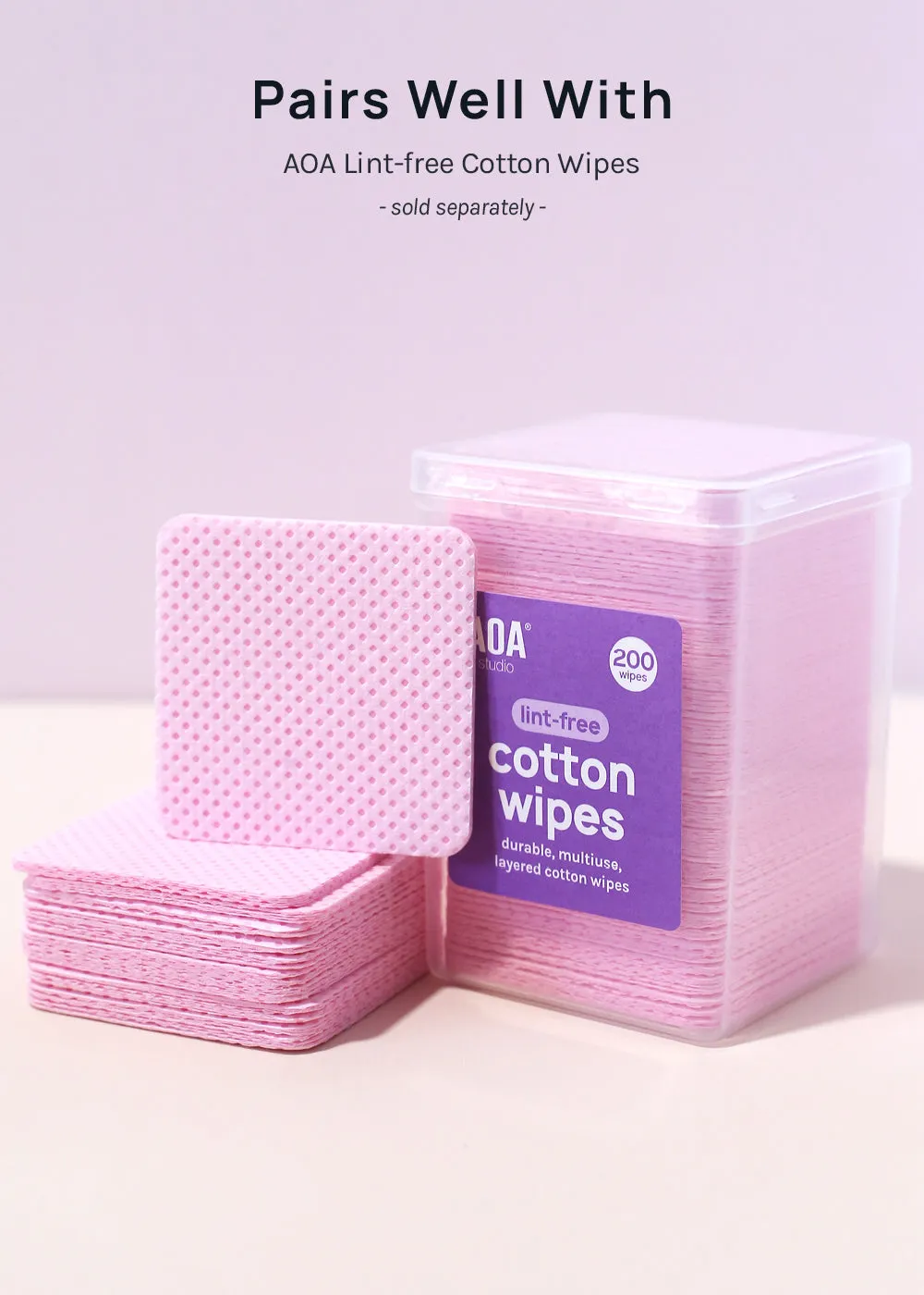 AOA Nail Polish Remover Caps
