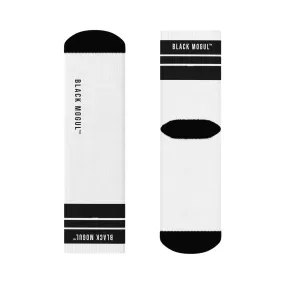 Black Mogul Crew Socks