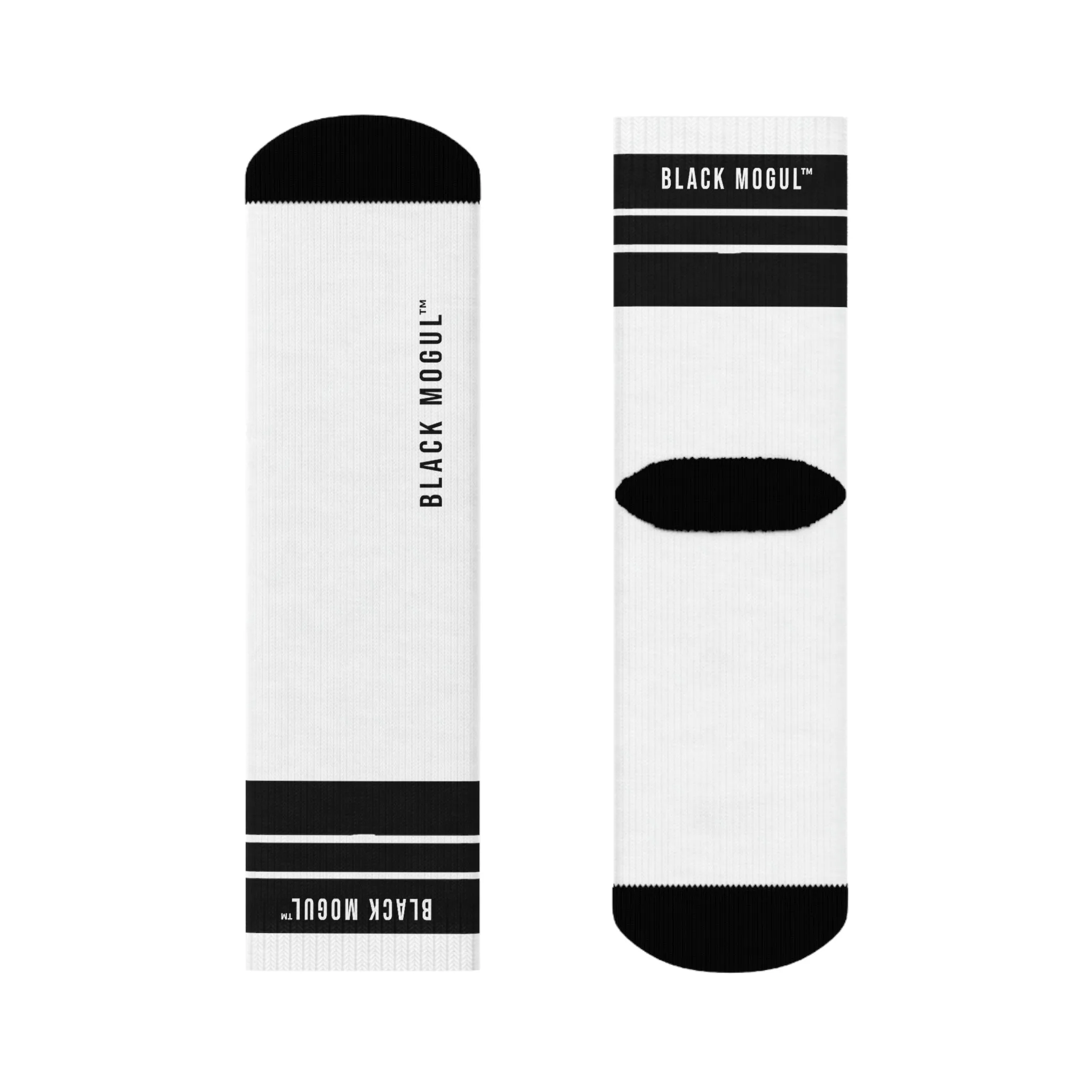 Black Mogul Crew Socks