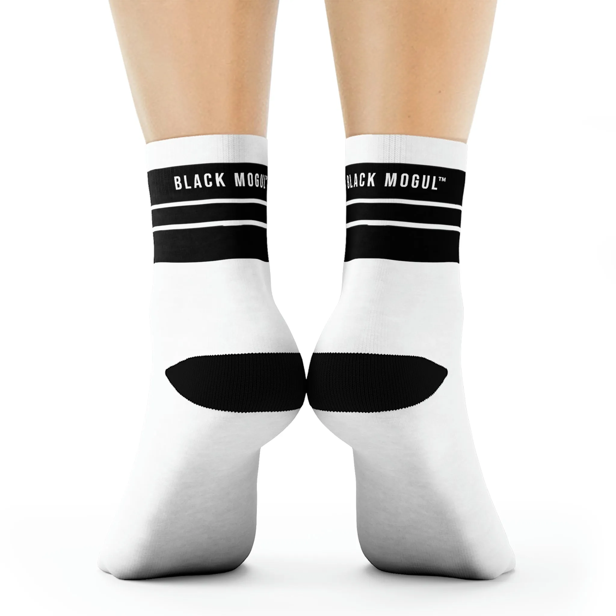 Black Mogul Crew Socks