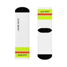 Black Mogul Under Construction Crew Socks