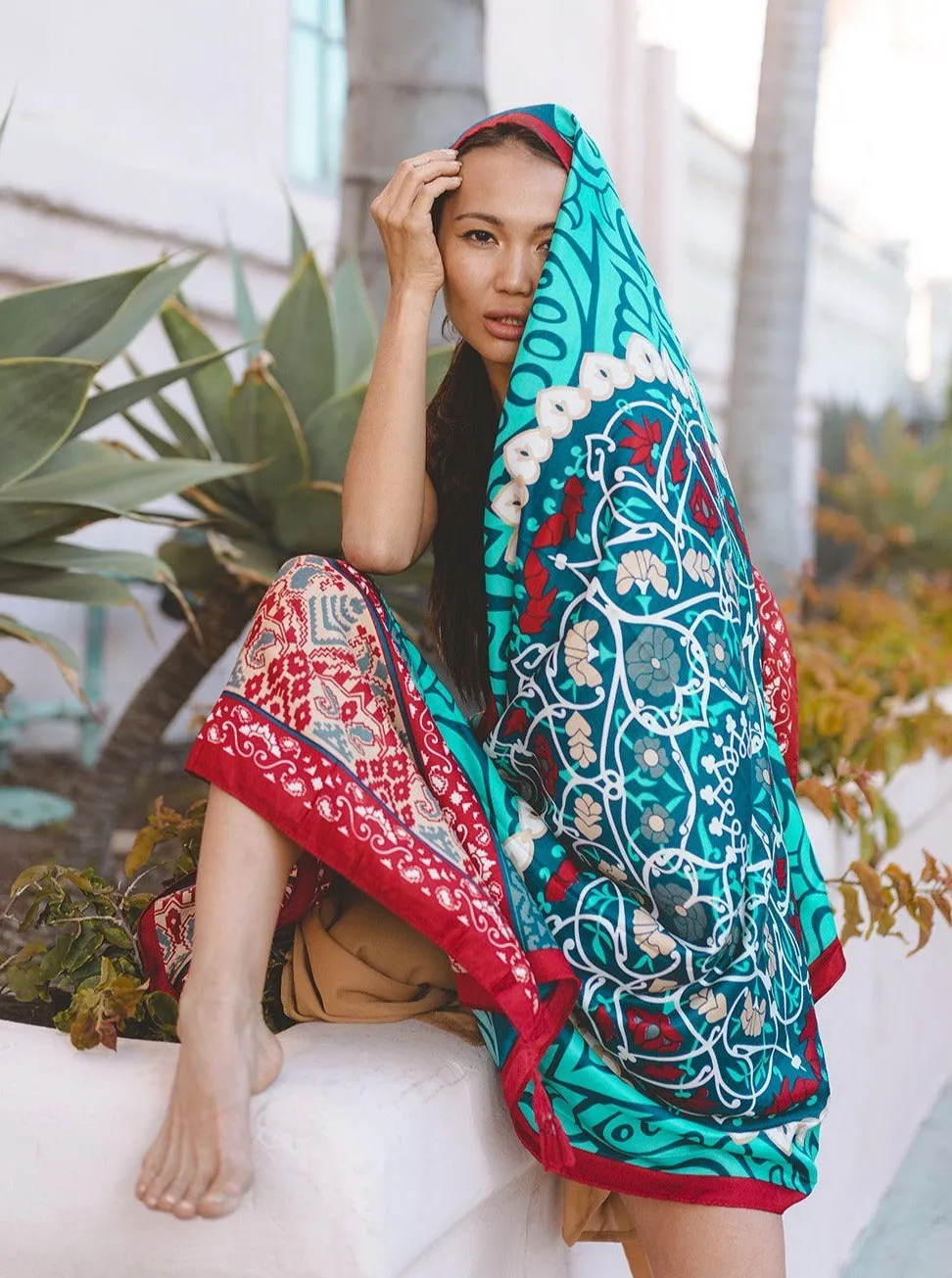 Bohemian Blanket Scarf