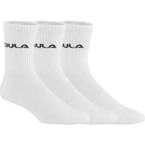 Bula Men&#x27;s Classic Socks 3pk White | Buy Bula Men&#x27;s Classic Socks 3pk White here | Outnorth