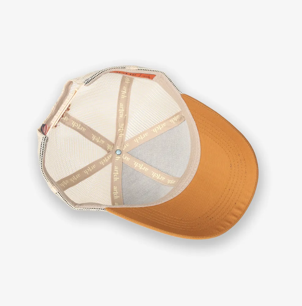 CAPS AND HATS - TRUCKER CARAMEL