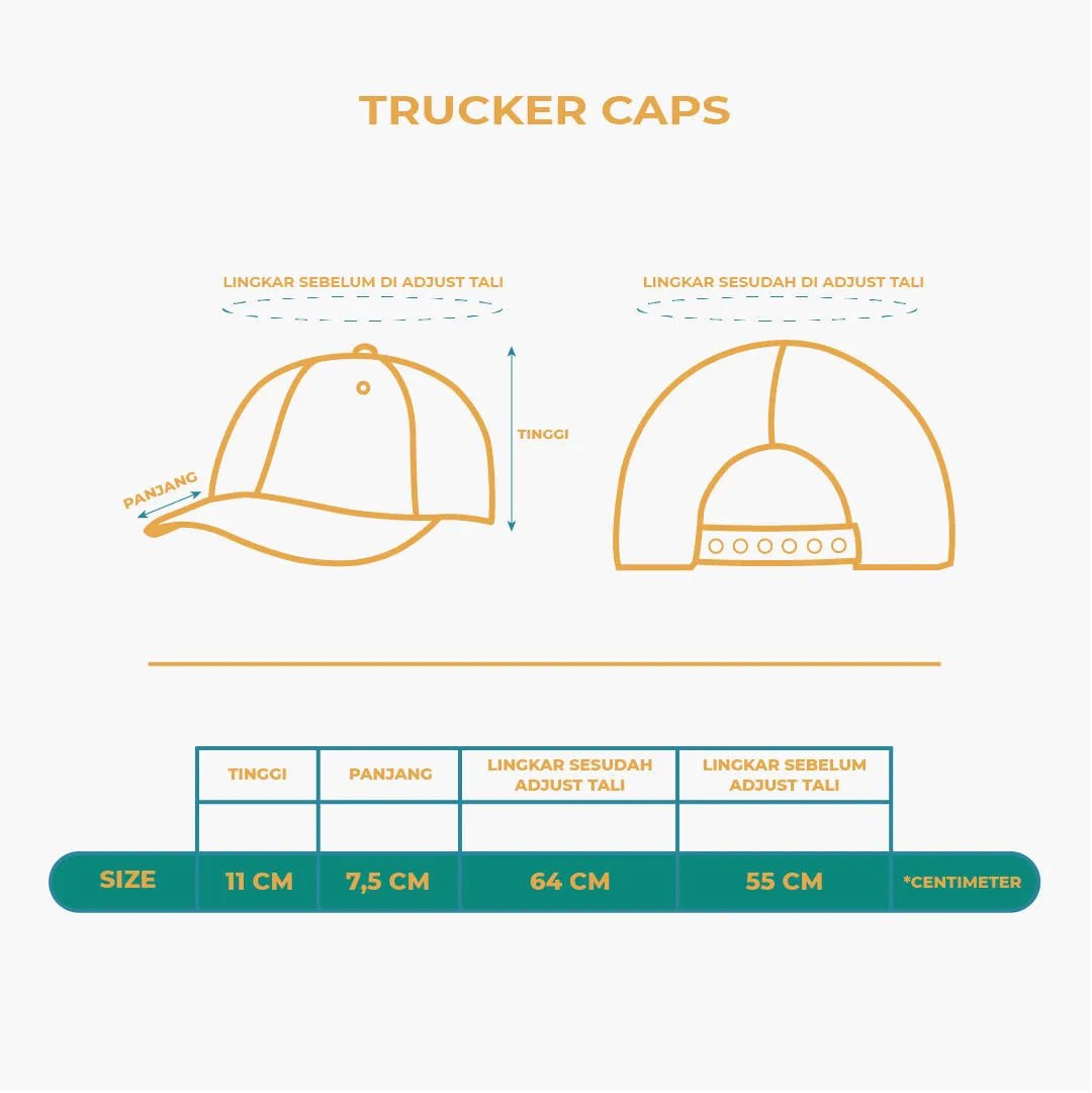 CAPS AND HATS - TRUCKIES BROWN