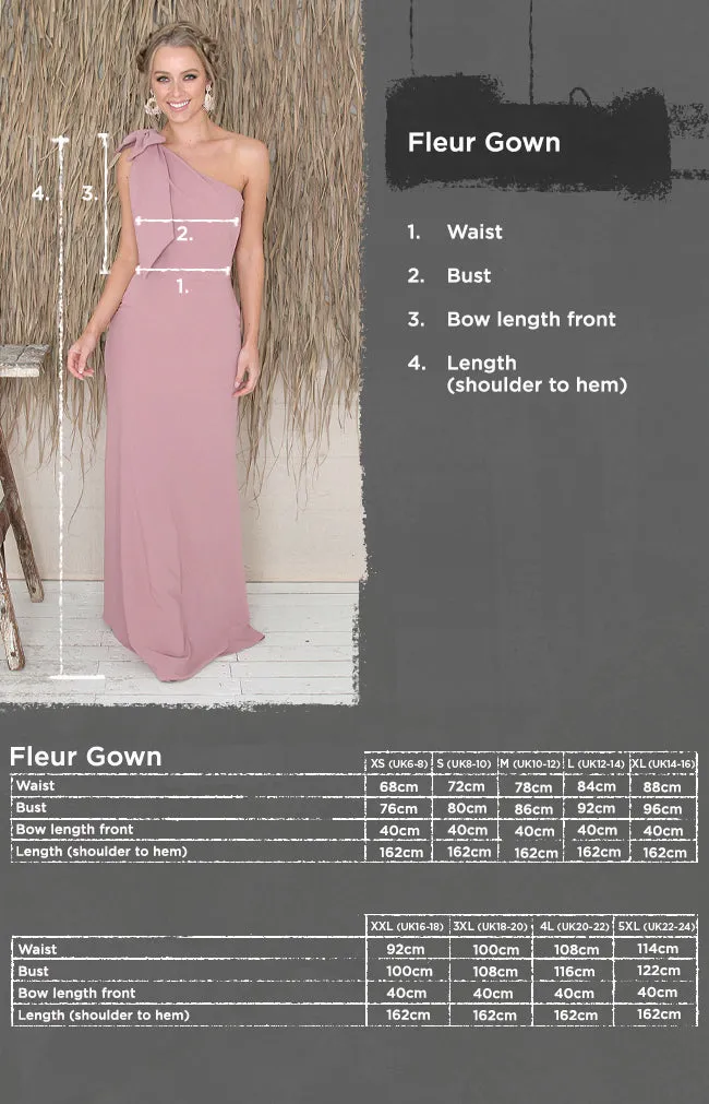 Fleur Velvet Gown - Olive