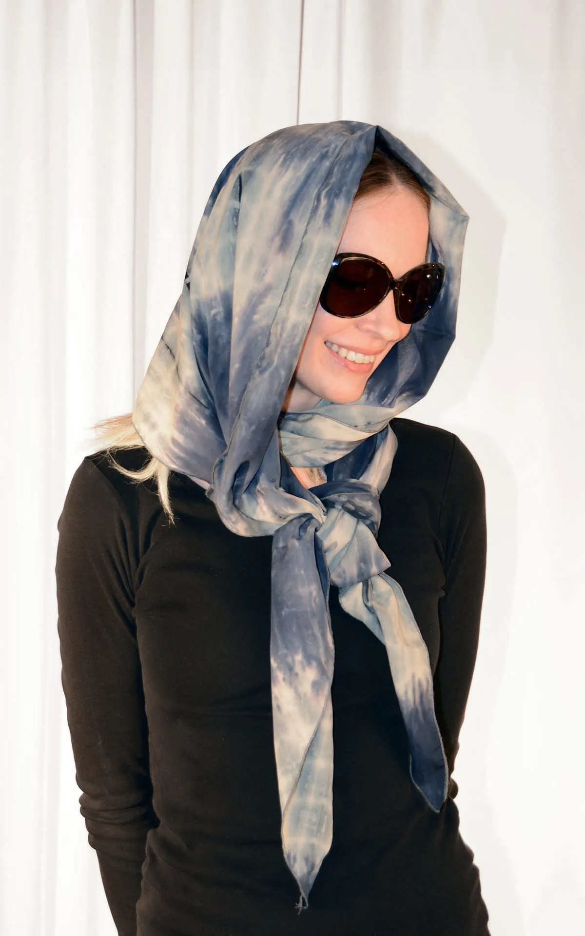 Handkerchief Scarf - Flight of Fancy Collection