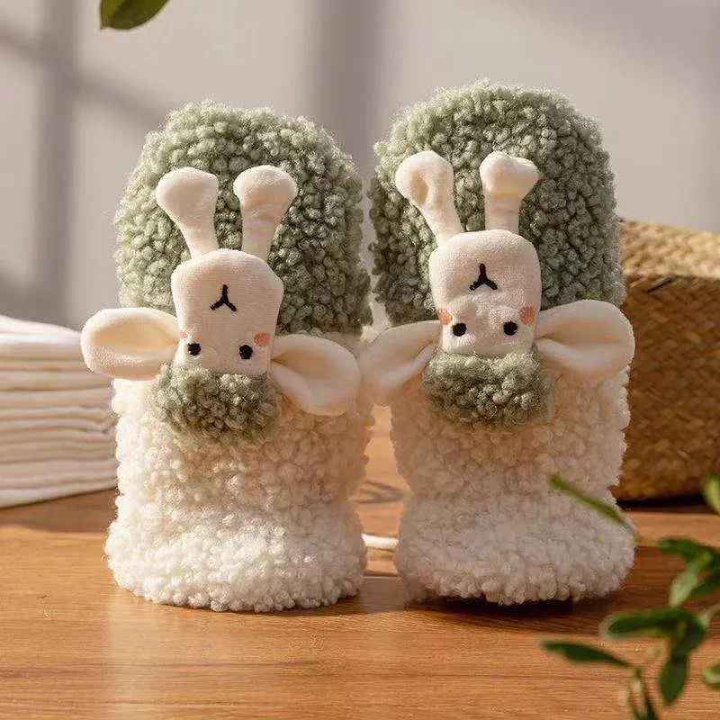 Kawaii Cozy Thick Sheep Mittens
