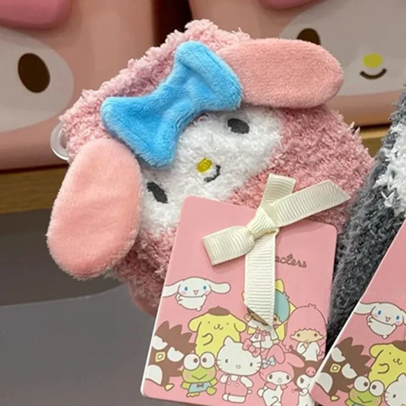 Kawaii Cute Cinnamoroll Floor Socks