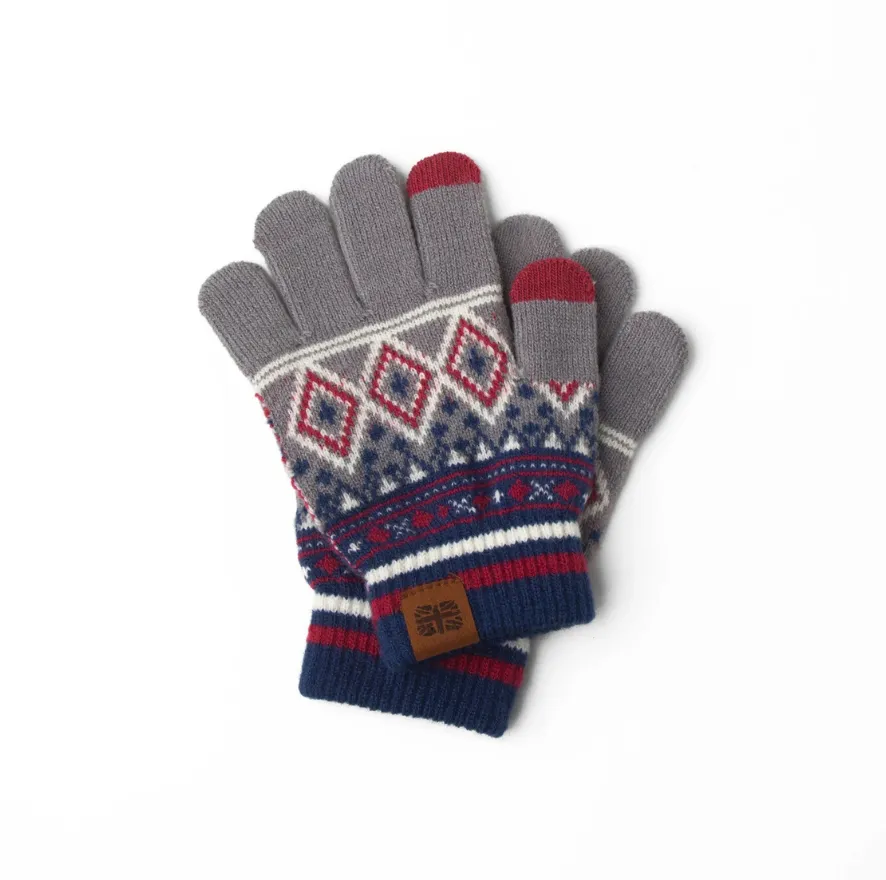 Kids Fair Isle Gloves