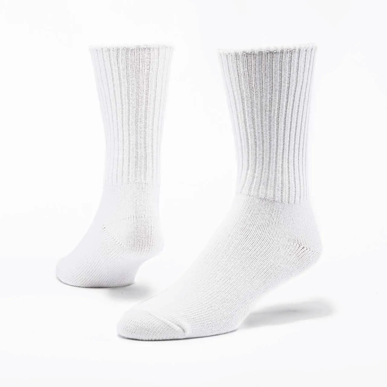 Maggie's Organics - Organic Cotton Crew Socks - White