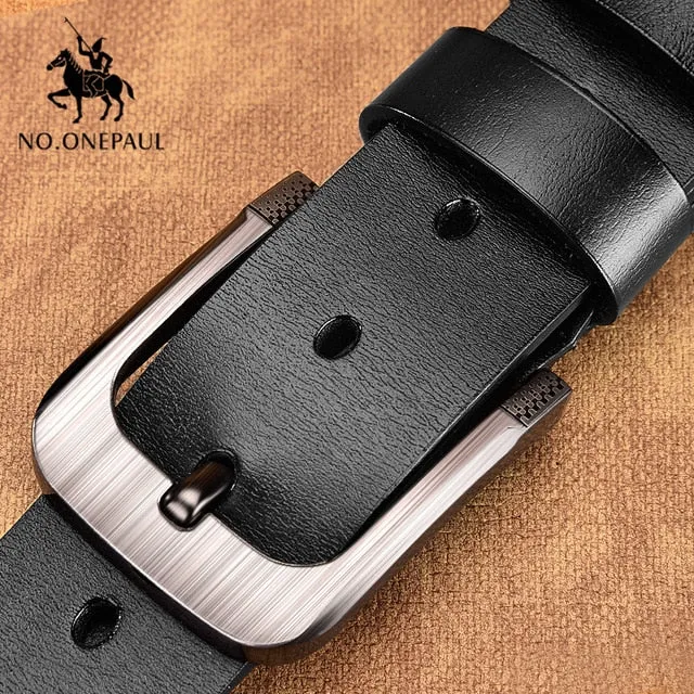 NO.ONEPAUL Jeep Genuine Leather Belt For Men