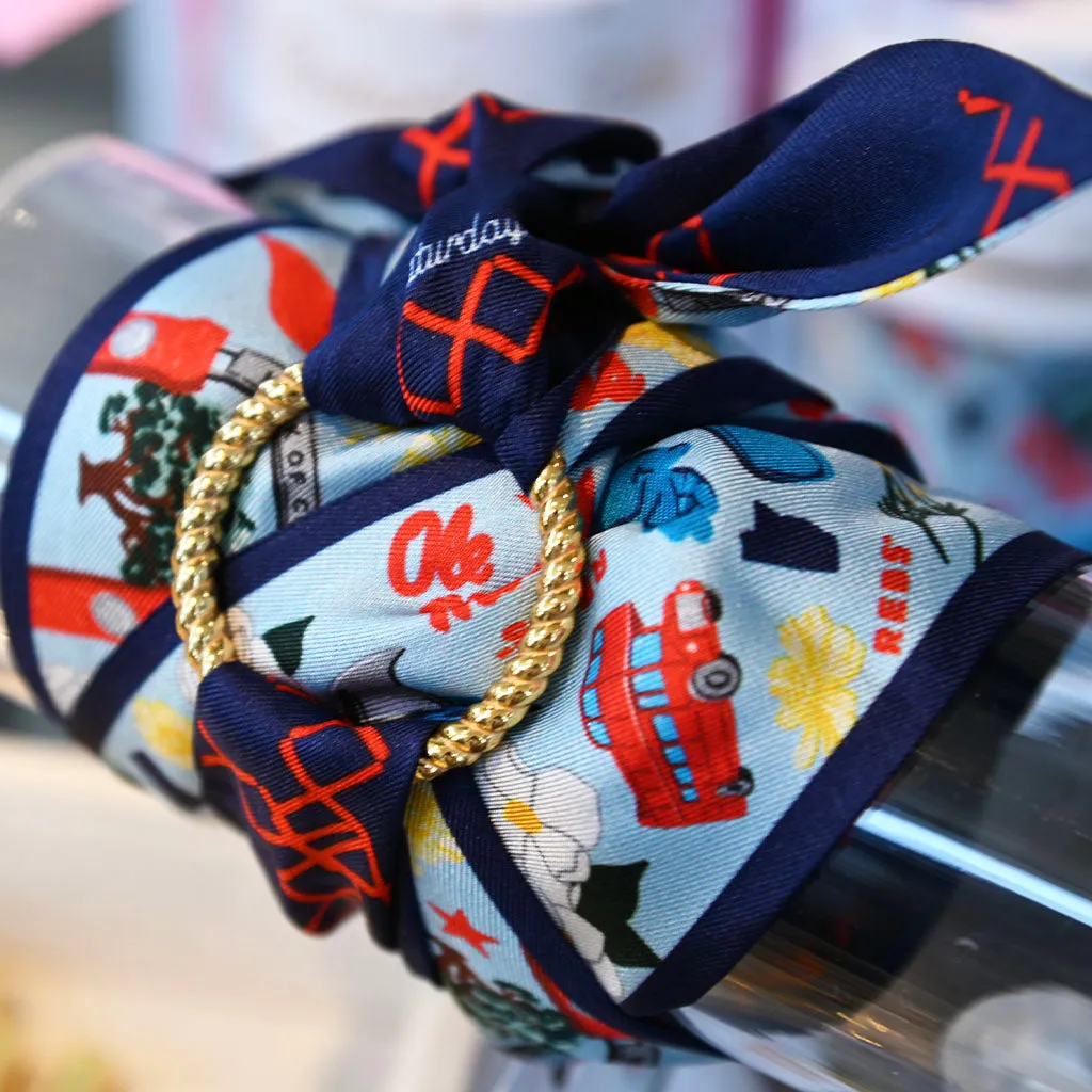 Ole Miss Rebels Twilly Scarf