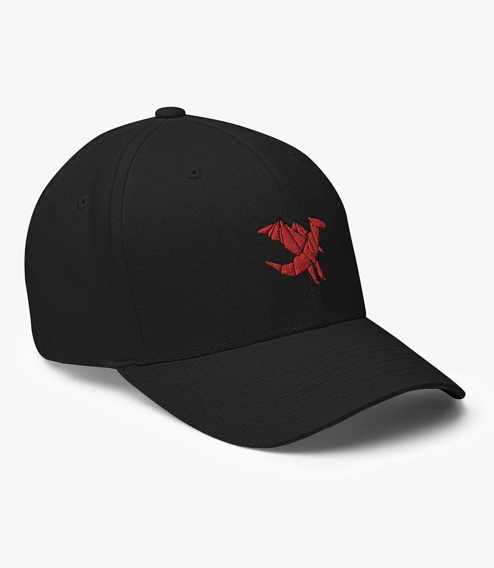 Origami Dragon Baseball Cap