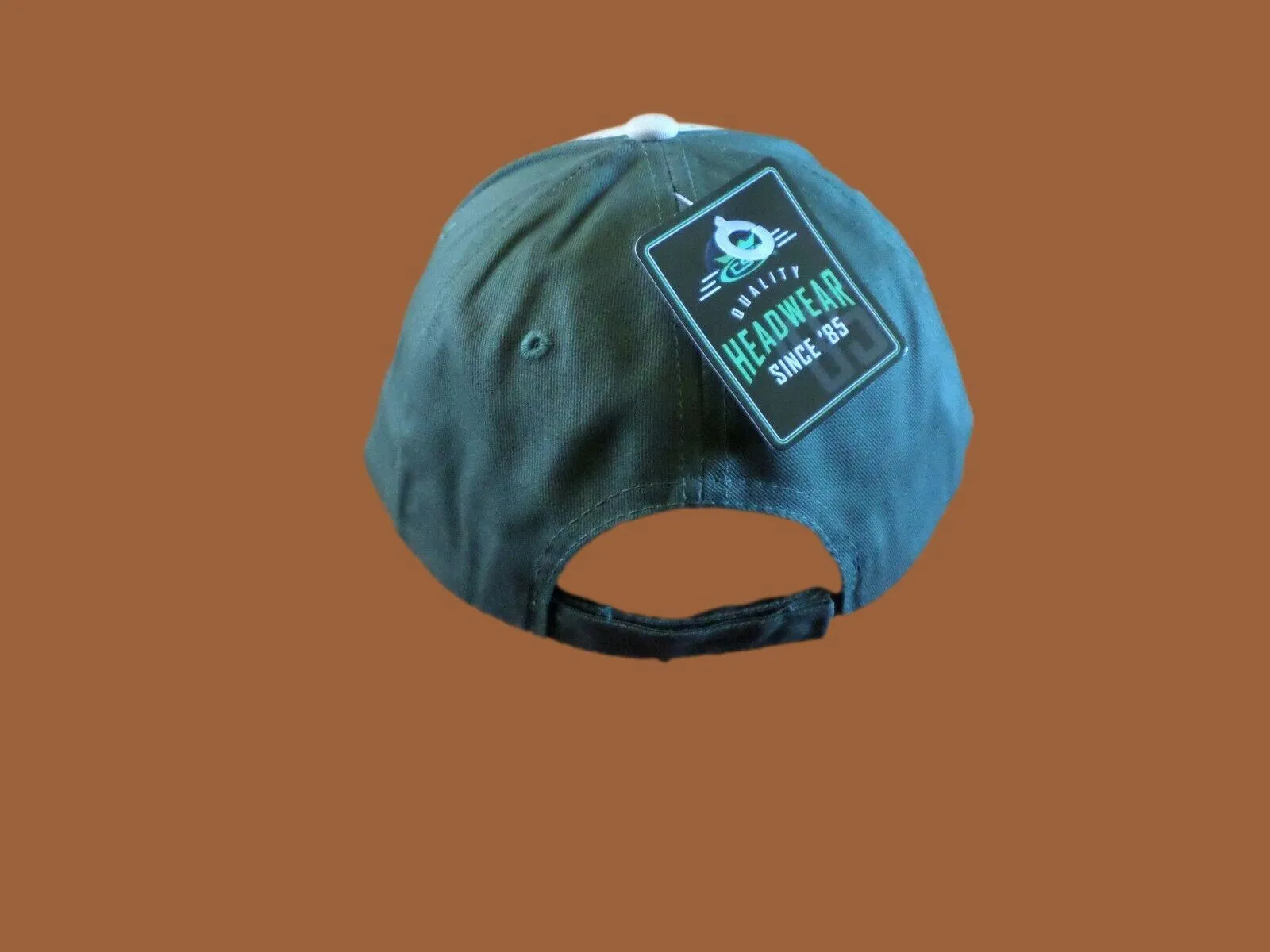REEL ANGLER BASS FISHER 6 PANEL CAP EMBROIDERED FISHING HAT