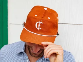 Throwback Hat - Grassy C - Burnt Orange