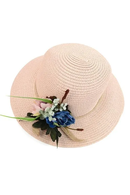 Women's Flower Floppy Sun Hat