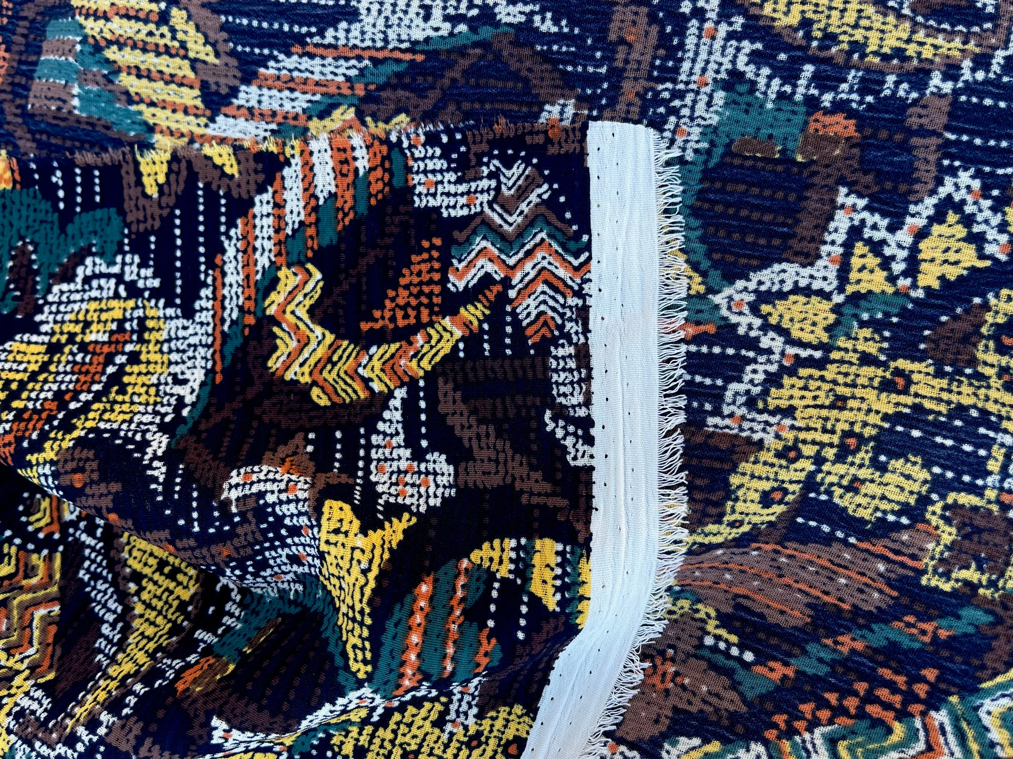 Woolpeach Floral fabric by the yard - Paisley print
