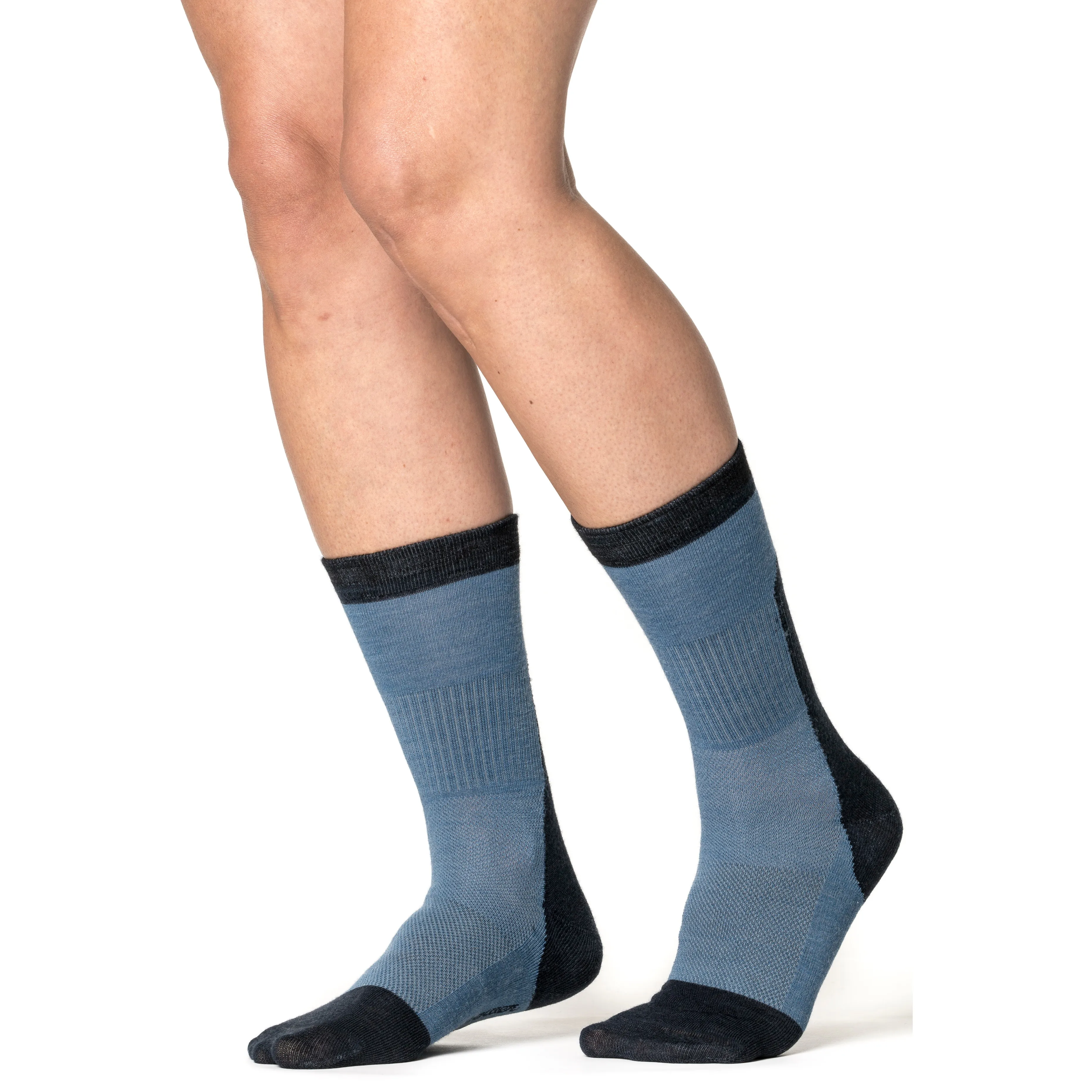 Woolpower Socks Skilled Liner Classic Dark Navy/Nordic Blue | Buy Woolpower Socks Skilled Liner Classic Dark Navy/Nordic Blue here | Outnorth